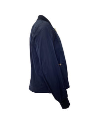 Burberry Bomber Jacket Women Blue Bomber Jackets