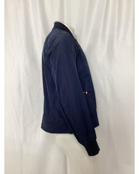 Burberry Bomber Jacket Women Blue Bomber Jackets