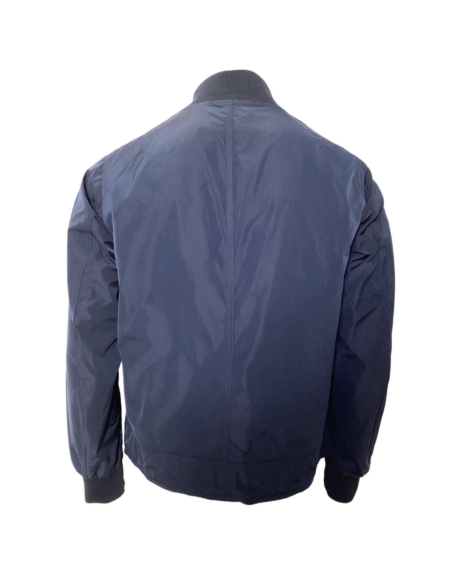 Burberry Bomber Jacket Women Blue Bomber Jackets