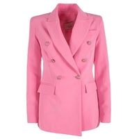 Yes Zee Elegant Pink Nylon Classic Women's Jacket