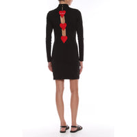 Love Moschino Love Moschino Black Cotton Women Women's Dress