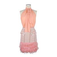 Elisabetta Franchi Pink Polyester Women Women's Dress