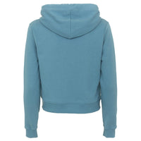 Imperfect Chic Light Blue Hooded Zip Women's Sweatshirt