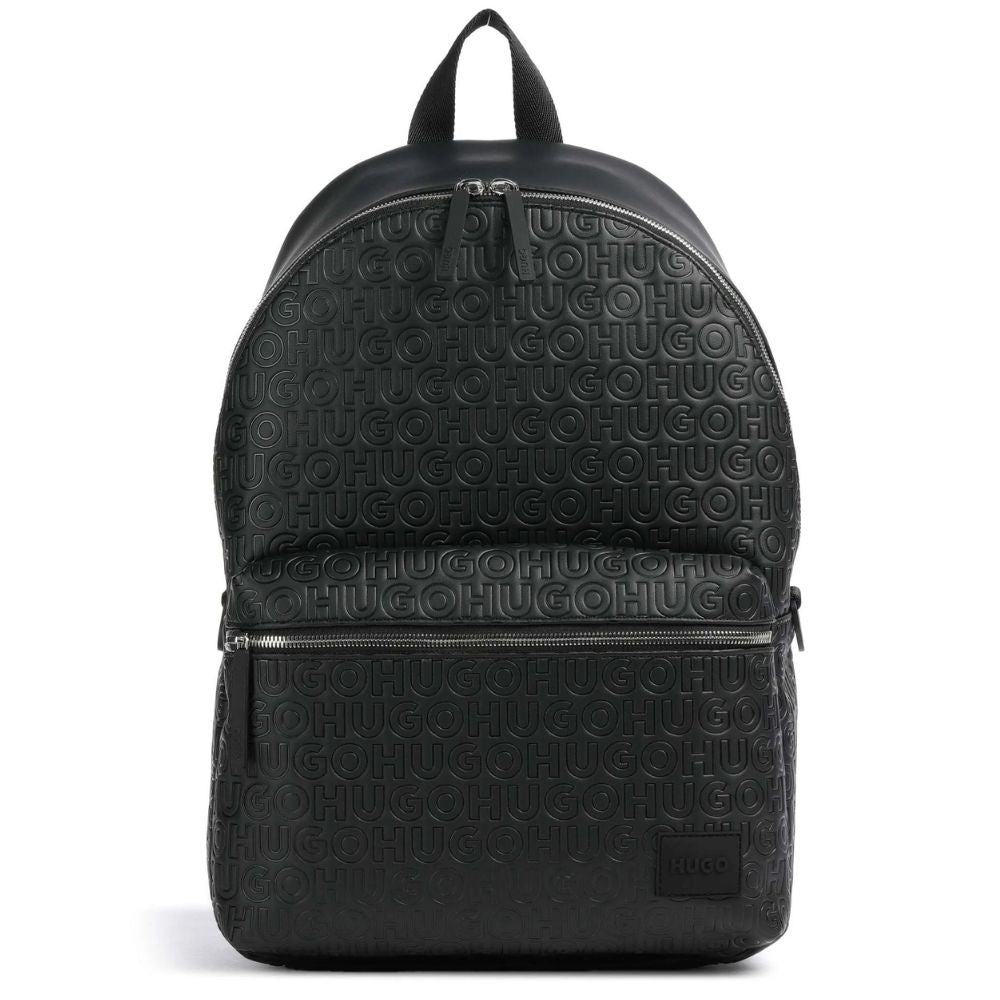 Hugo Men's Ethon 2.0 Faux Leather Backpack, Black