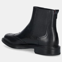 Hugo Men's Lysander Chelsea Leather Boots, Black