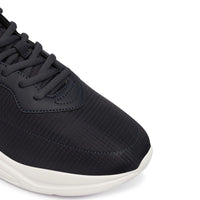 Hugo Men's Leon Running Sneaker, Black