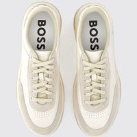 Hugo Boss Men's Baltimore Tennis Sneaker, Open White