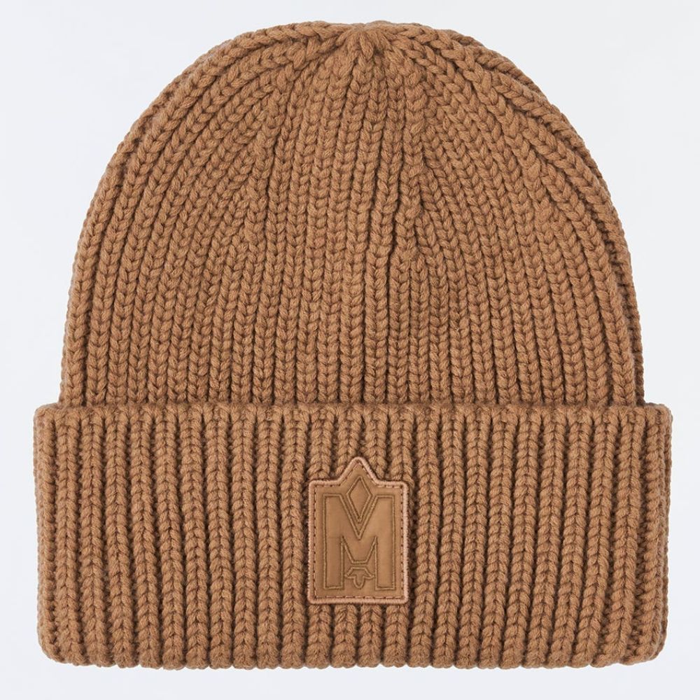 Mackage Men's Jude Wool-Blend Beanie, Light Camel