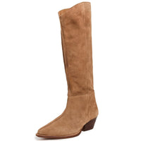 Free People Women's Sway Low Slouch Boots 2.0 Western, Tan