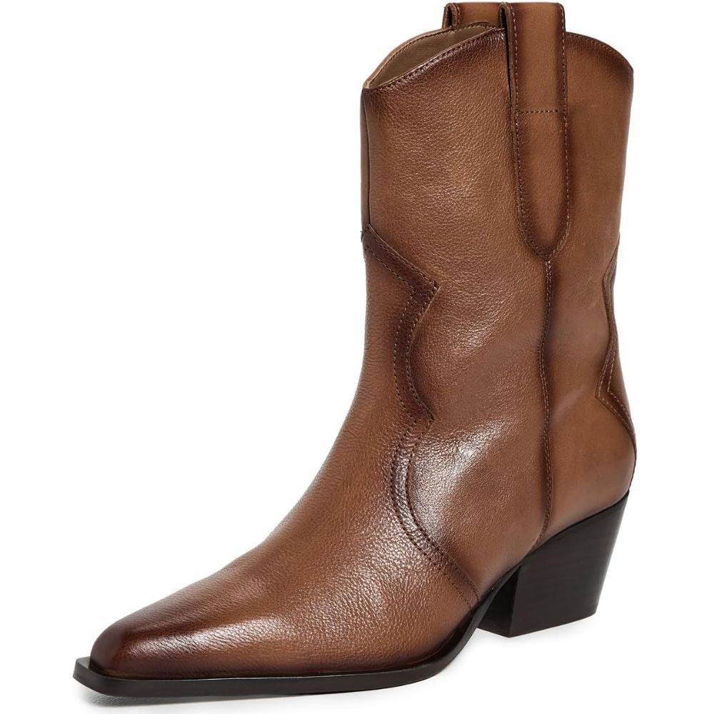 Free People Women's Cat Nap Cowboy Boot, Saddle Leather