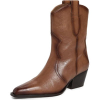 Free People Women's Cat Nap Cowboy Boot, Saddle Leather