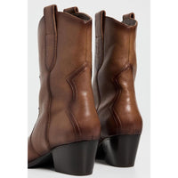 Free People Women's Cat Nap Cowboy Boot, Saddle Leather