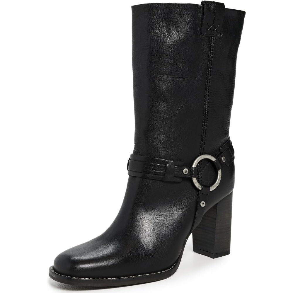 Free People Women's Hayden Harness Boots, Black