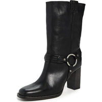 Free People Women's Hayden Harness Boots, Black