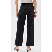 Agolde Women's Ren High-Rise Wide Leg Jeans, Hush