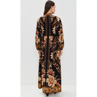 FARM Rio Women's Majestic Garden Black Maxi Dress