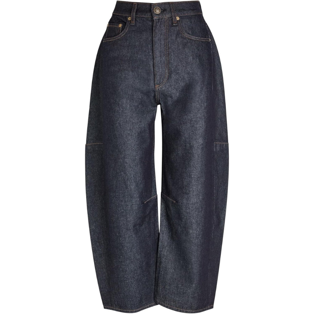 rag & bone Women's Charlie High-Rise Ankle Barrel Jeans