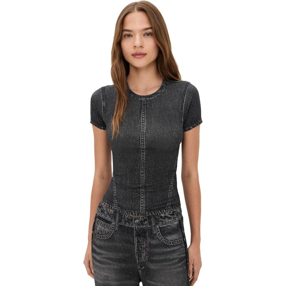 rag & bone Women's Miramar Jersey Baby Tee