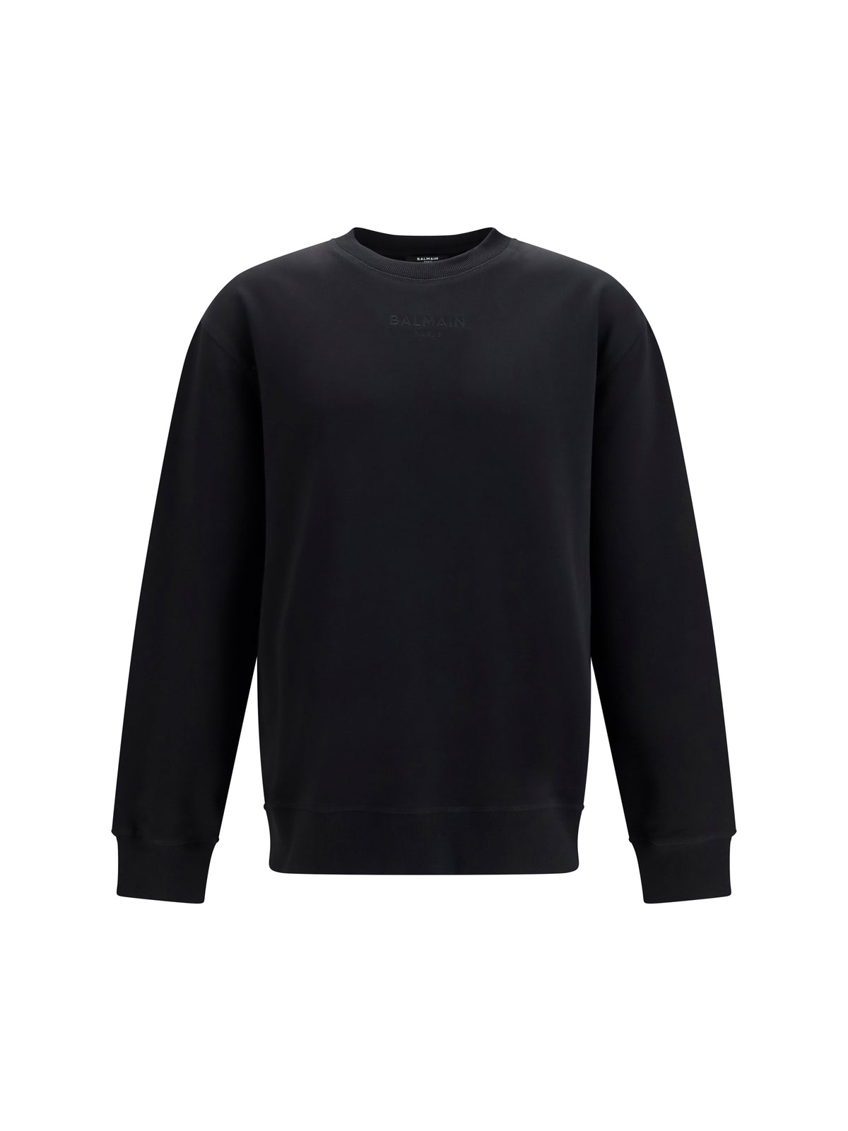BALMAIN Balmain Men Embroidered Logo Crewneck Sweatshirt