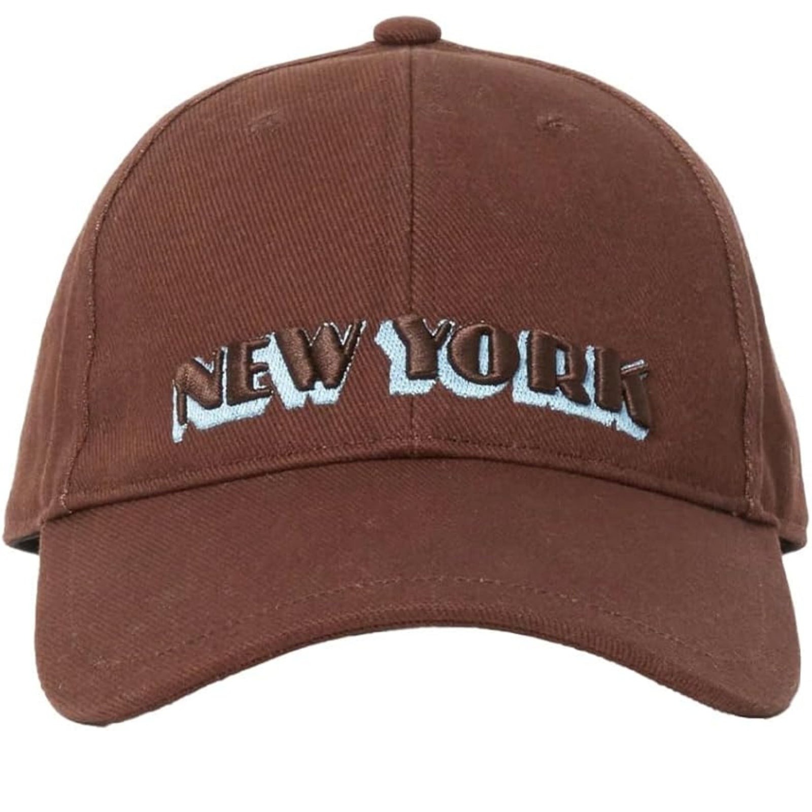 rag & bone Women's Harlow New York Baseball Cap, Dark Espresso