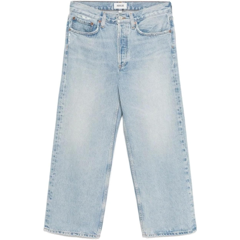 Agolde Women's Arc Loose Wide Leg Jeans, Orten