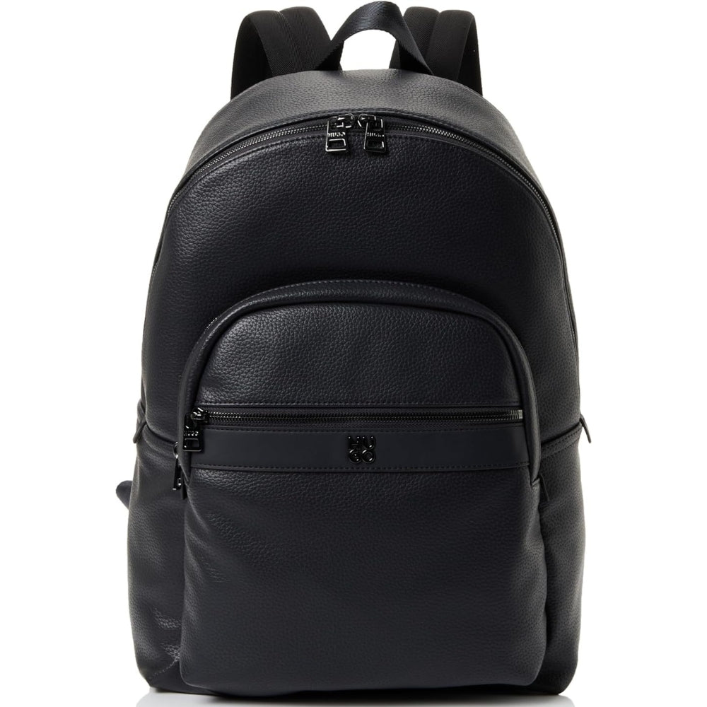Hugo Men's Quantic 13" Faux Leather Backpack, Navy