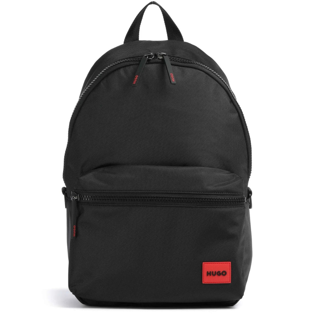 Hugo Men's Ethon 3.0 Recycled Nylon Backpack, Black