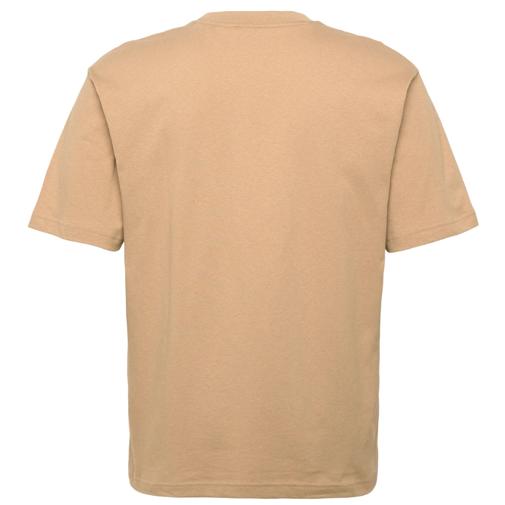 Hugo Men's Didove Graphic Print Short Sleeve Tee, Medium Beige