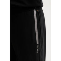 Hugo Boss Men's Authentic Cotton Terry Tracksuit Pants, Black