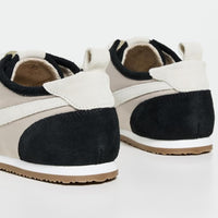 Free People Women's Ace Tennis Sneakers, Black/Oyster Combo