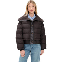 rag & bone Women's Gloria Puffer Jacket, Brown
