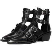 Free People Women's Helen Hybrid Boot, Black Leather