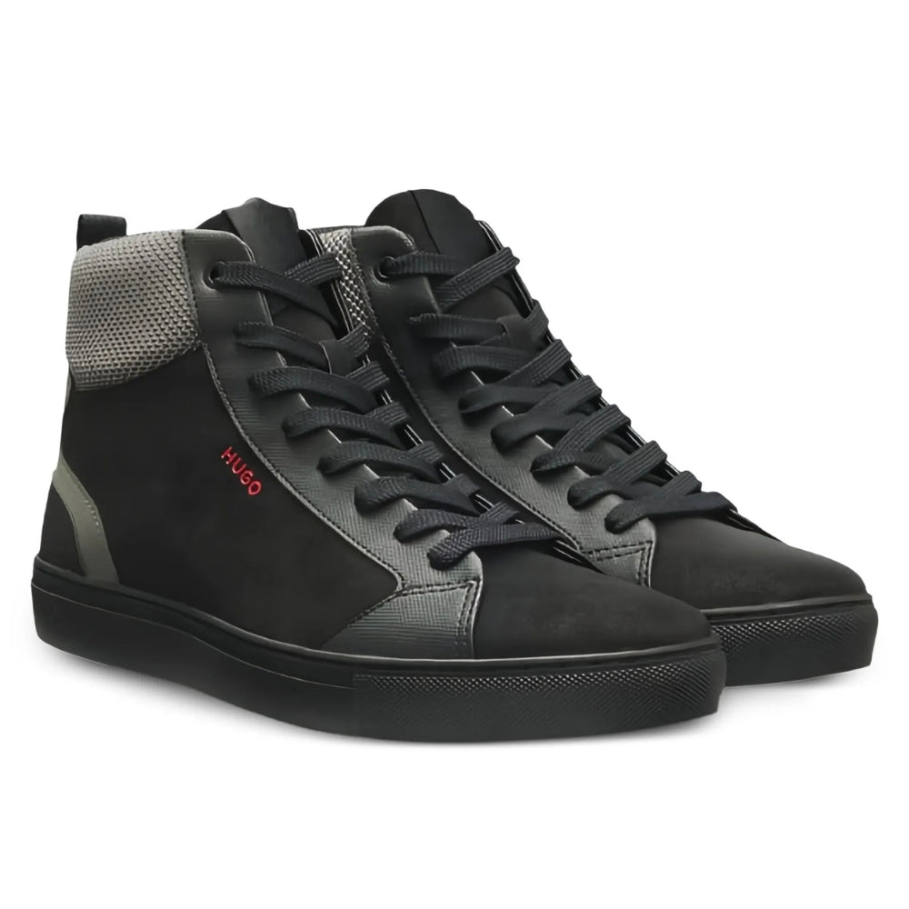 Hugo Men's Morrie High Top Sneakers, Black