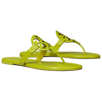 Tory Burch Women's Miller Patent Leather Sandals, Lechuga
