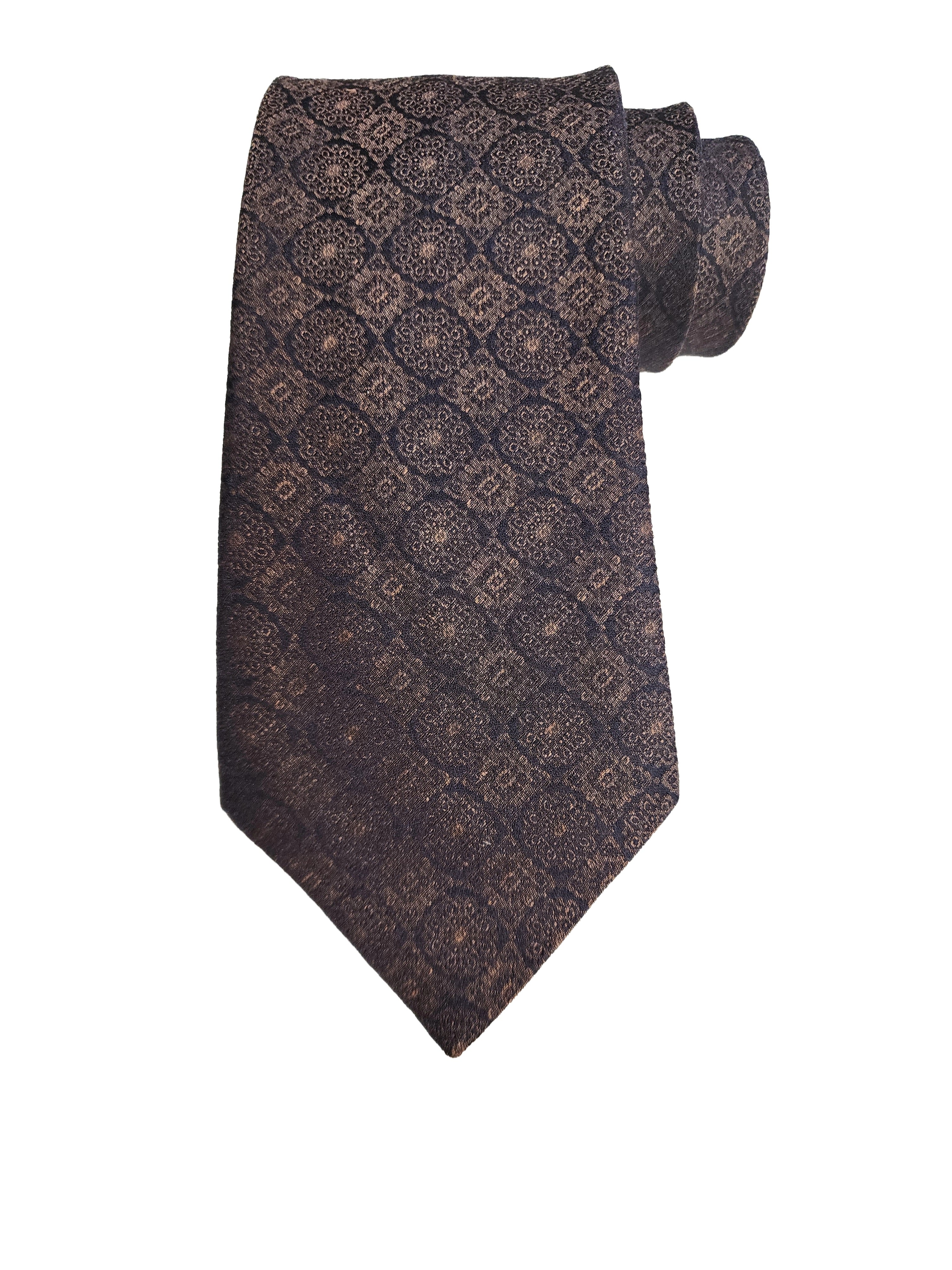 Etro Men's Jacquard Paisley Print Silk Neck Tie, Blue
