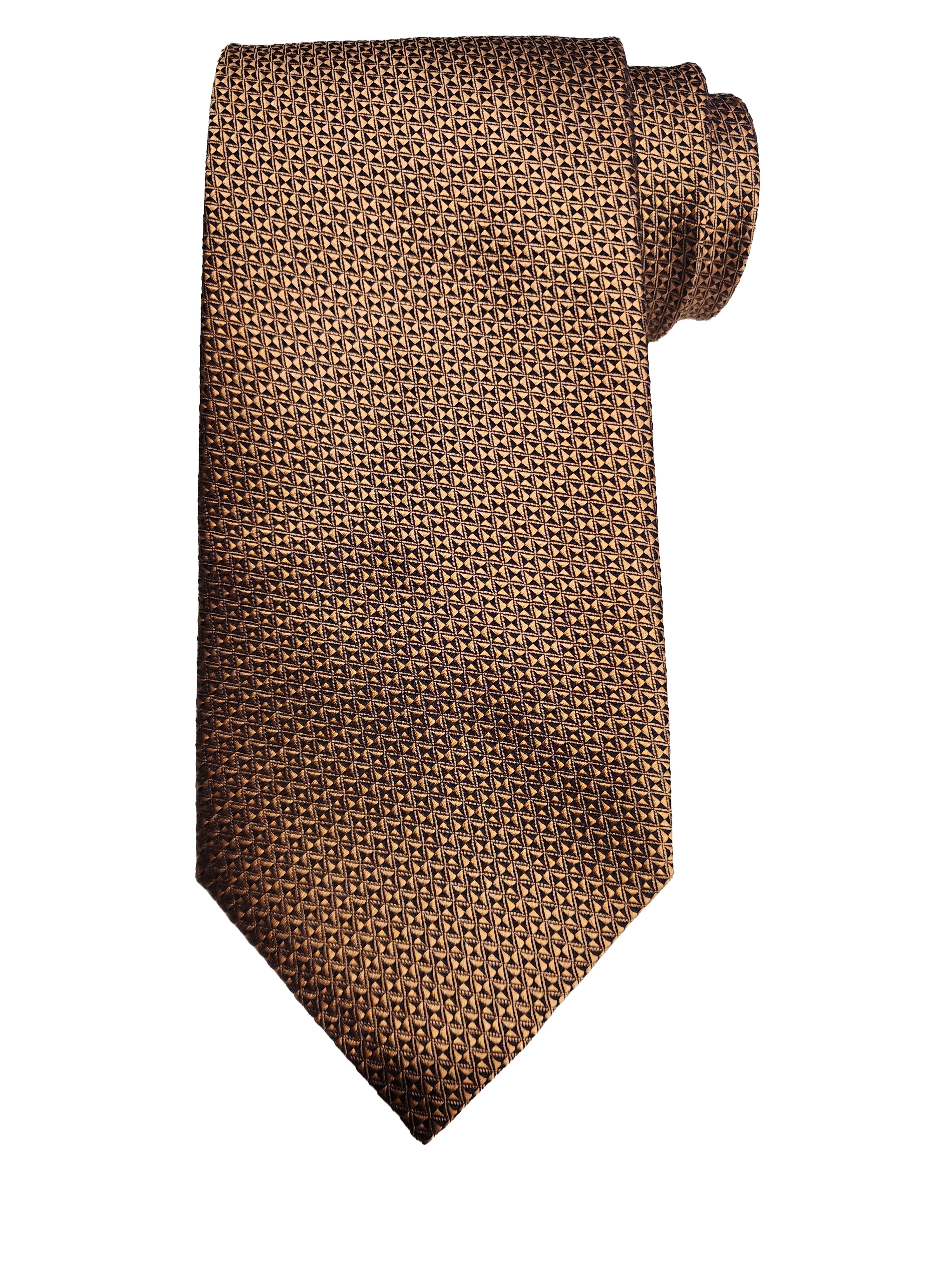 Etro Men's Jacquard Paisley Print Silk Neck Tie, Ruggine