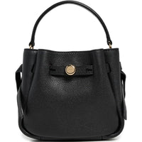Tory Burch Women's Romy Mini Bucket Bag, Black