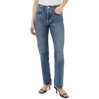 Agolde Women's Lana High-Rise Straight Jeans, Liberty