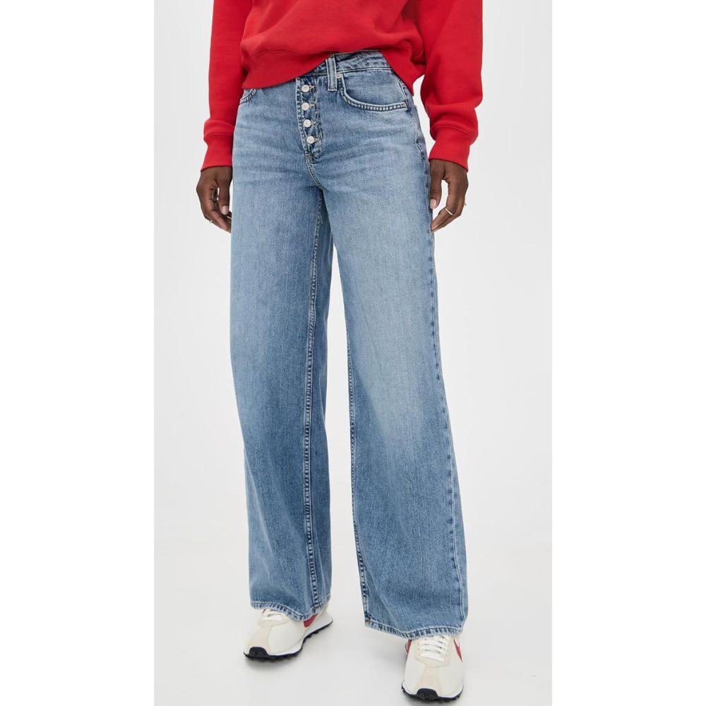 Free People Women's Nia Boyfriend Jean, Friday