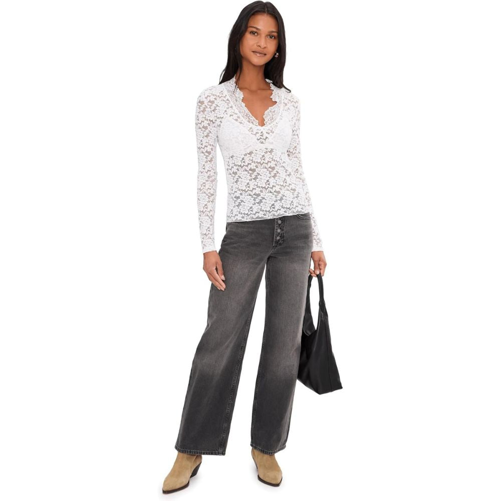 Free People Women's Nia Boyfriend Jean, Paradiso