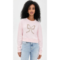 LoveShackFancy Women's Rylan Pullover Sweater, Wistful Pink