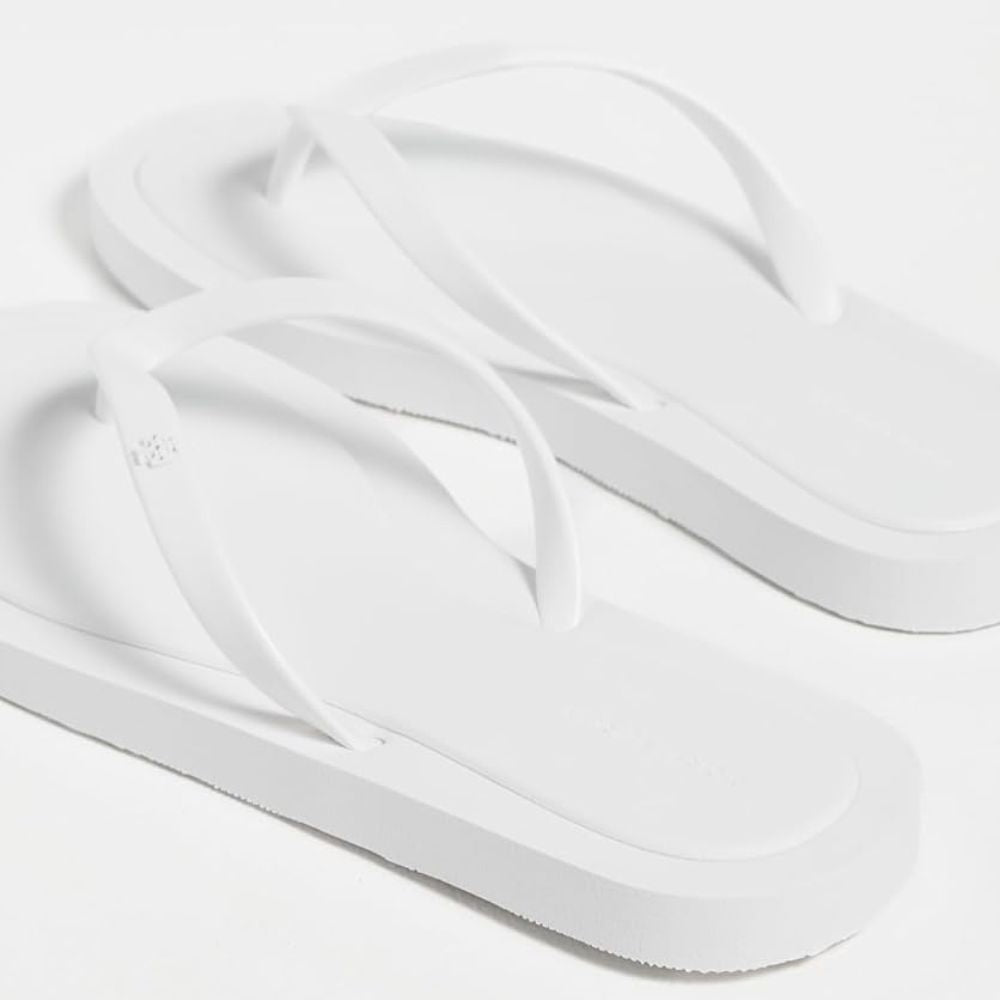 Tory Burch Women's Kira Padded Flip-Flops, Optic White
