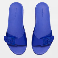 Tory Burch Women's Mellow Buckle Slide, Dark Blue