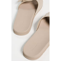 Tory Burch Women's Mellow Buckle Slides, Stone Gray