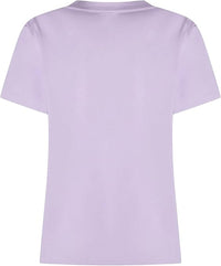 Farm Rio Women's Tropical Bouquet Fit Floral T-Shirt, Lilac