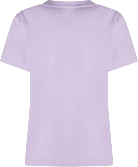 Farm Rio Women's Tropical Bouquet Fit Floral T-Shirt, Lilac