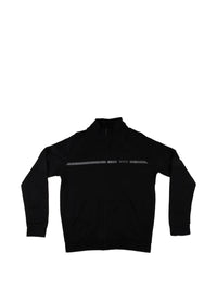Hugo Boss Men's Authentic Zip-Up Hooded Lounge Jacket, Black