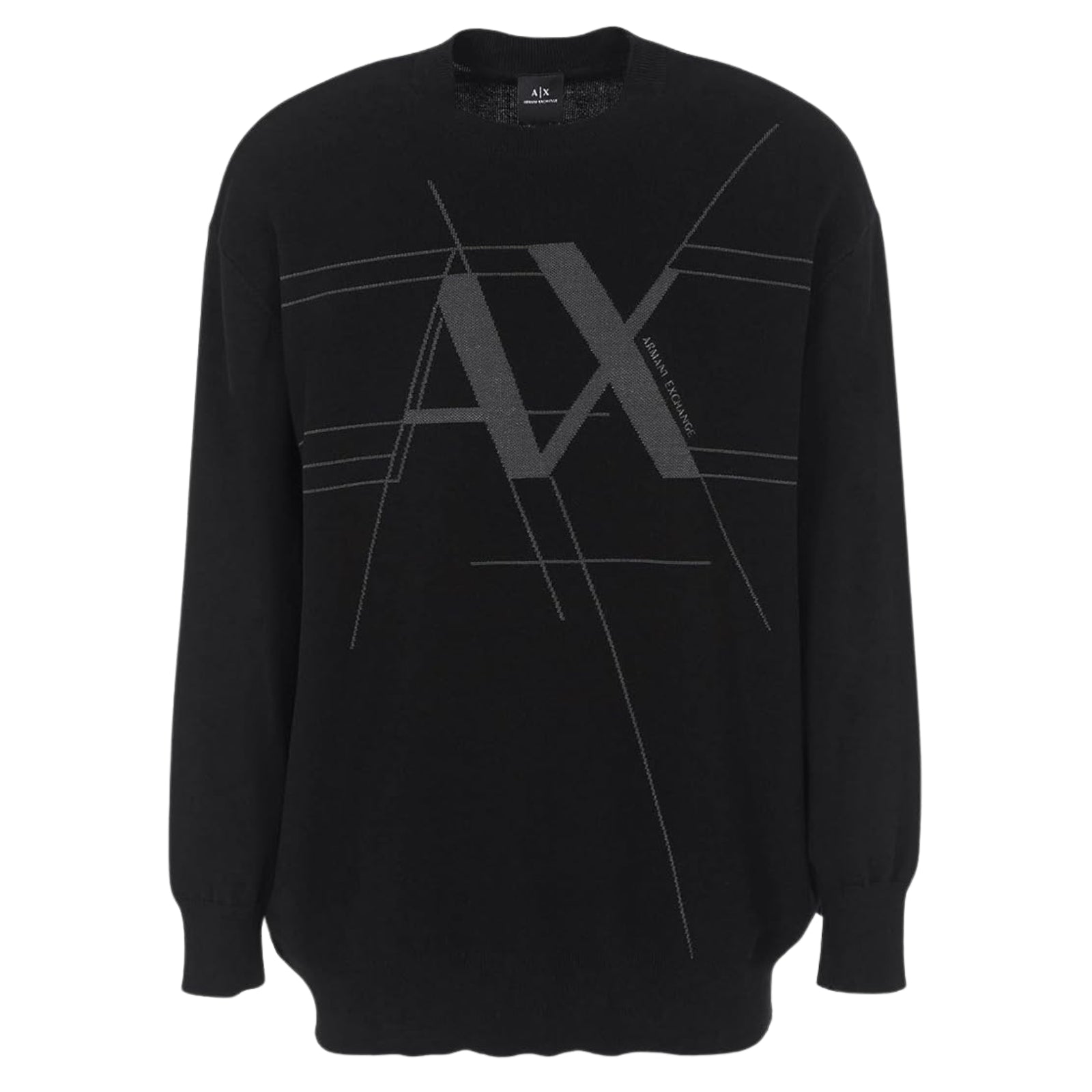Armani Exchange Men's Cotton Rayon Pullover Logo Sweater XXL