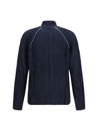 C.P. Company Men Ribbed Wool-Blend Cardigan