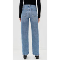 AGOLDE Women's Harper Mid-Rise Relaxed Straight Jeans, Kindle